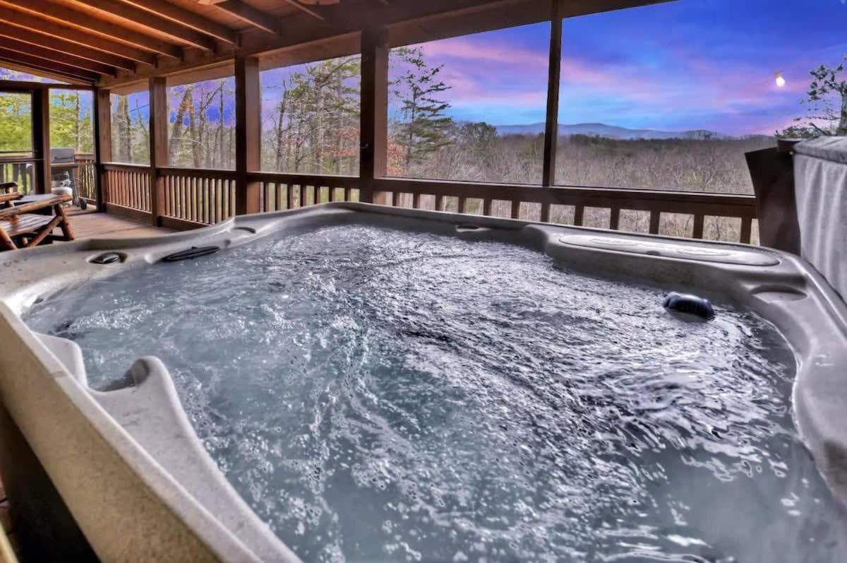 Mountain Views Hot Tub Firepit Close To Town Блу-Ридж Екстер'єр фото